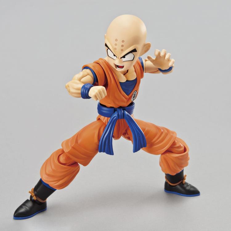 Figure Rise Standard Dragon Ball Z Krillin Plastic Model Kit - Build Your Own Anime Action Figure for Collectors & Fans - Perfect for Display, Gifts & Role Play