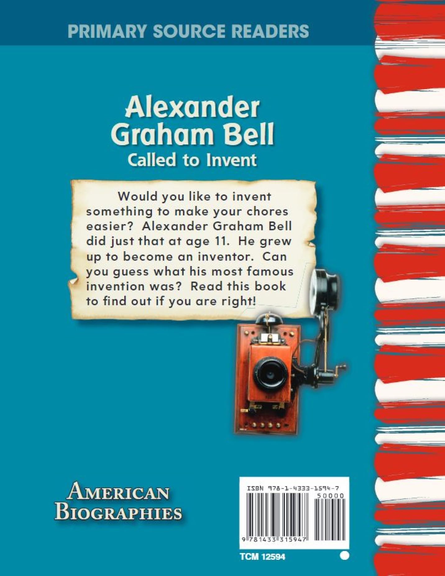 Alexander Graham Bell Biography Book - Social Studies Readers for Kids | Educational History & Science Learning Resource for Classroom & Homeschool