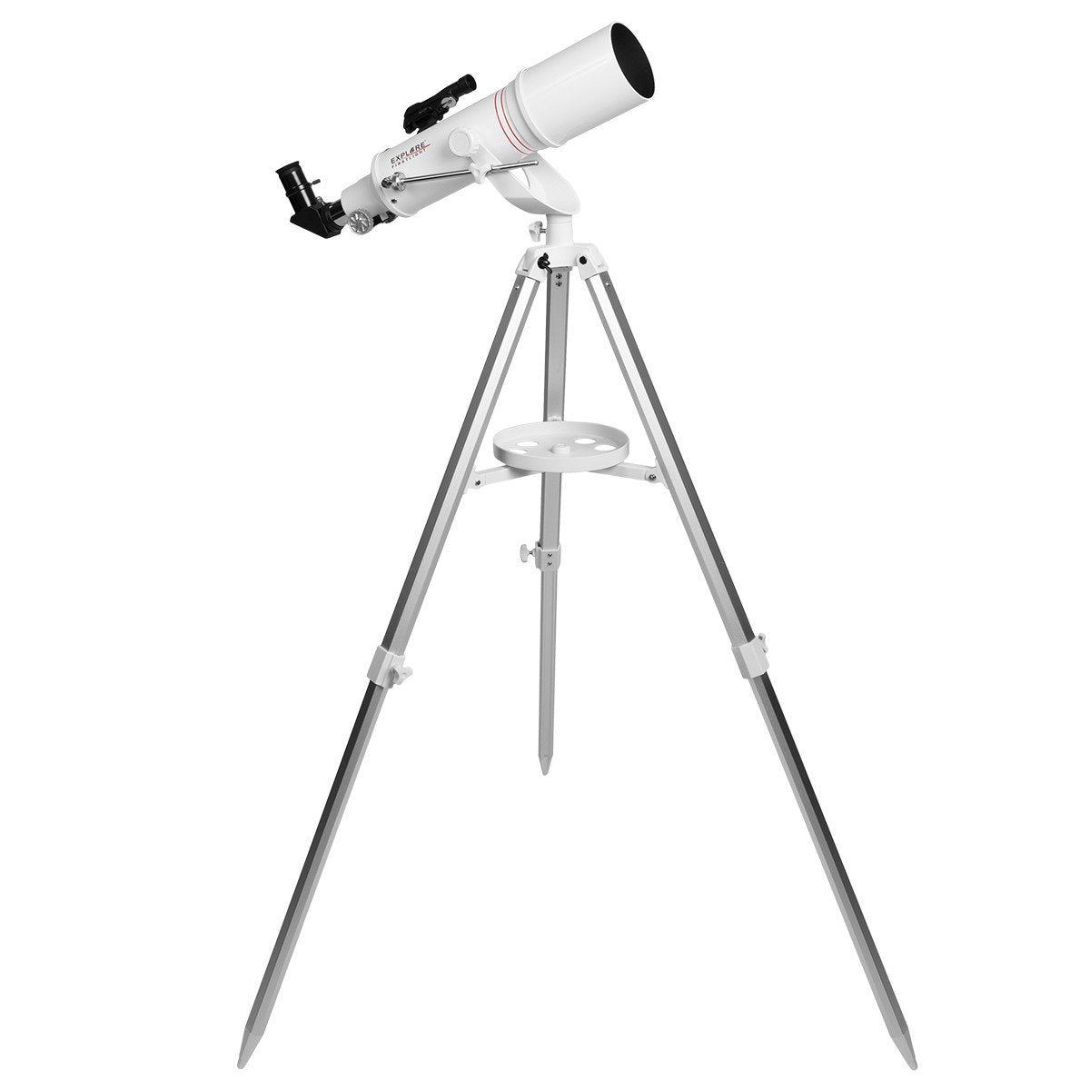 FirstLight 90mm Doublet Refractor Telescope with AZ Mount - Premium Astronomy Equipment for Stargazing, Bird Watching & Outdoor Exploration (Model FL AR90500AZ) - Perfect for Beginners & Amateur Astronomers