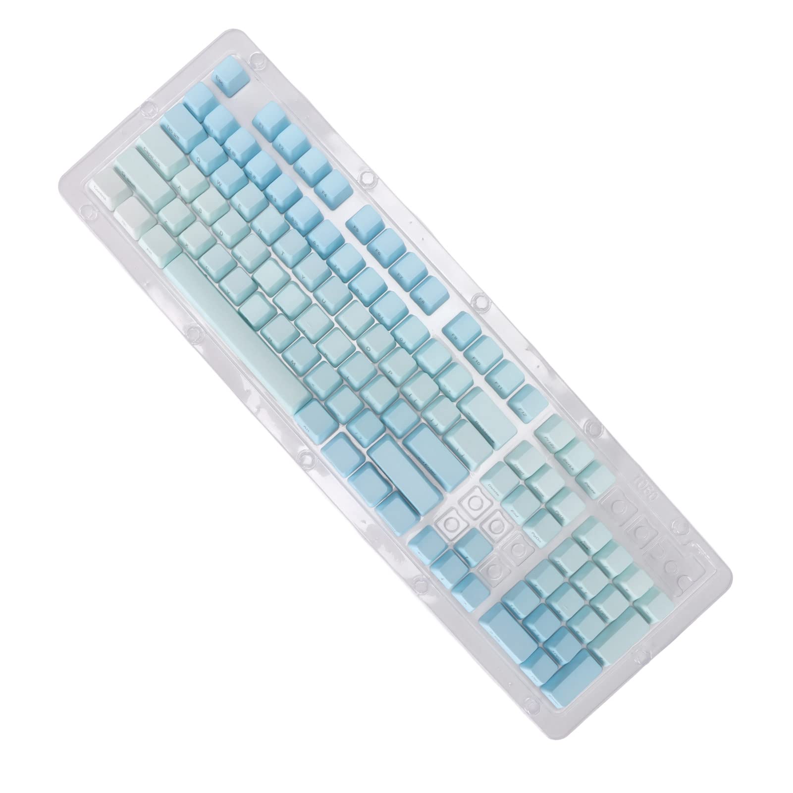 104PCS Dye-Sublimated Mechanical Keyboard Keycaps - Ergonomic Matte Design for 61/87/104 Keys (Perfect for Gaming, Typing & Office Work)