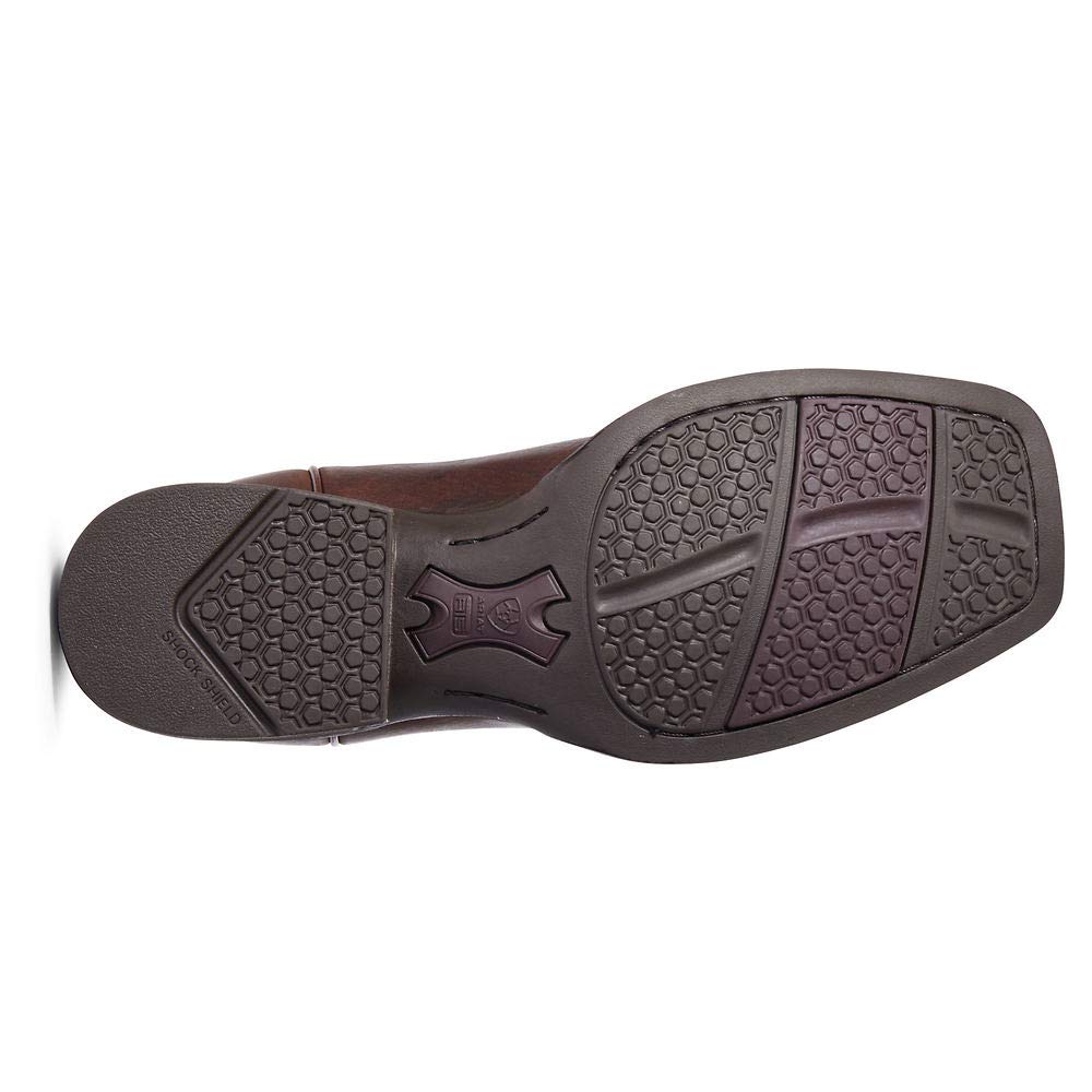 ARIAT Amos Men's Western Boots - Durable Leather Work & Casual Boots for Riding, Hiking & Everyday Wear
