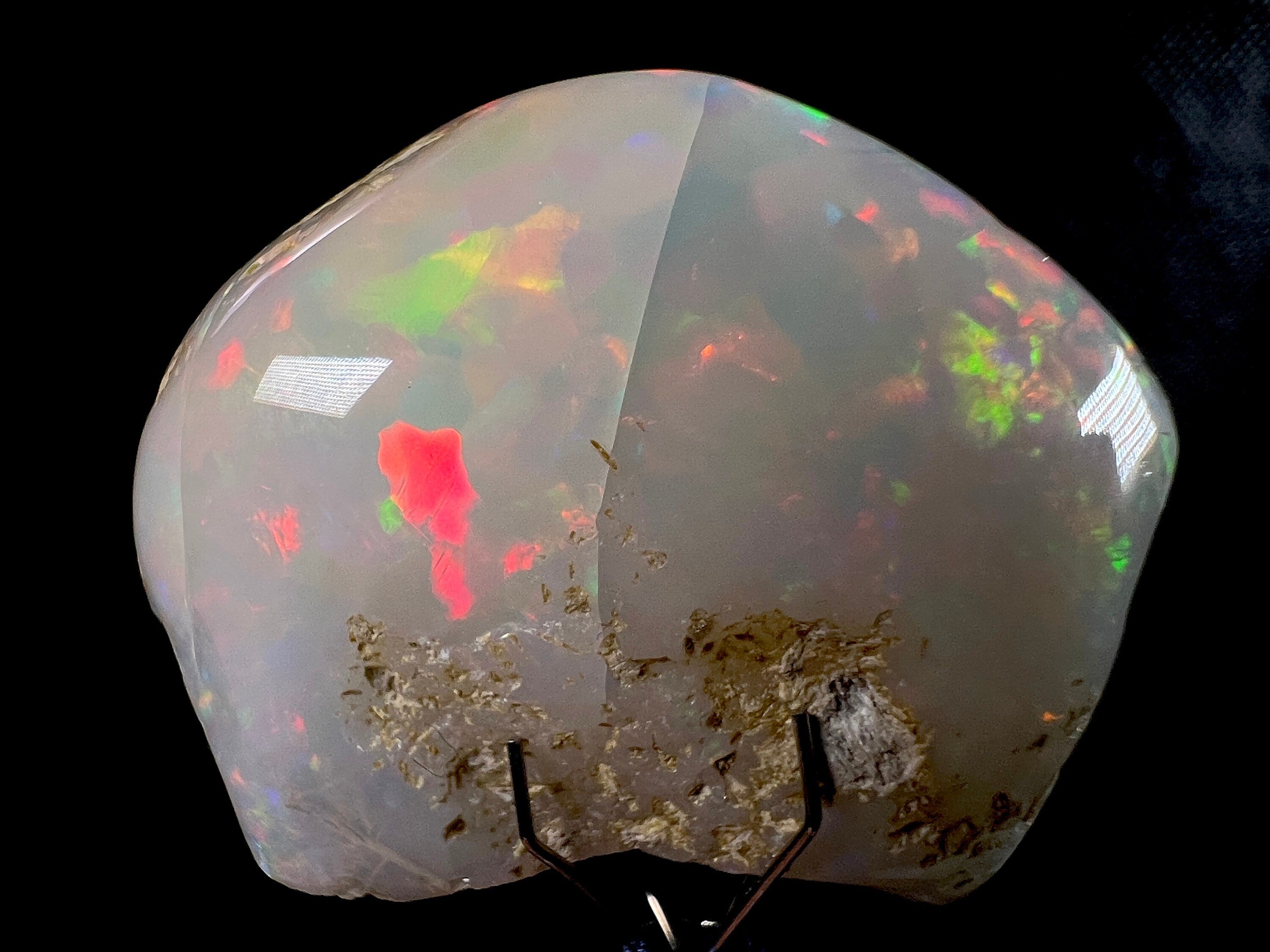 Natural AAA Polished Welo Opal Crystal - October Birthstone Jewelry Making | Raw Opal Gemstone for Necklaces, Rings & Healing Crystals