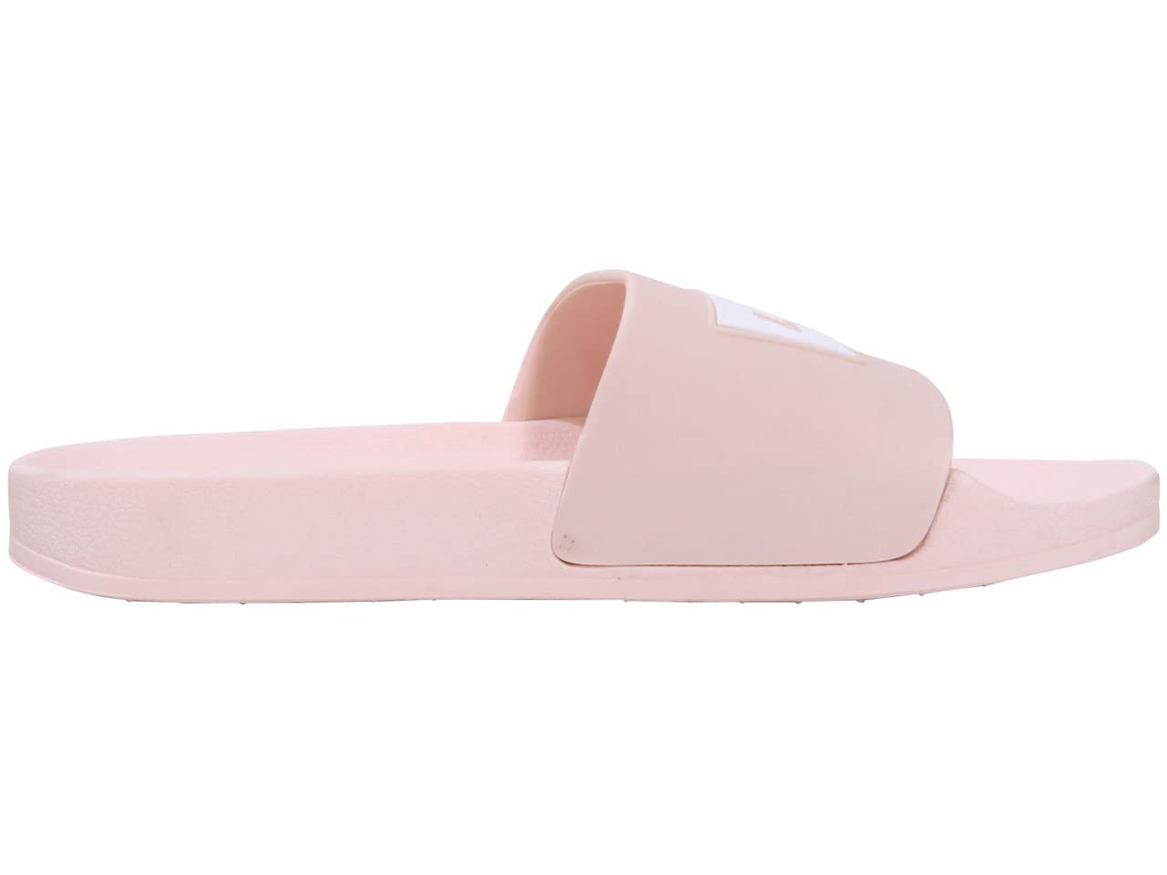 Levi's Women's Batwing Slide Sandals - Slip-On Comfort Shoes with Logo in Blush Pink, Size 8 (520245) | Perfect for Beach, Pool & Summer Outfits