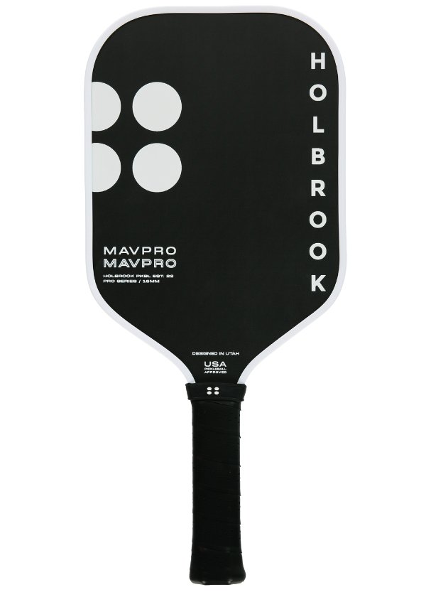 Holbrook Mav Pro 2.0 Pickleball Paddle - Premium Carbon Fiber Surface for Control & Power | Perfect for Tournaments & Recreational Play