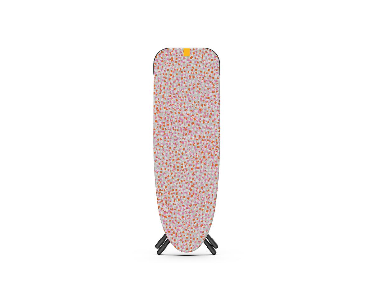 Premium Glide Max Peach Easy Store Ironing Board - 135cm Extra Wide & Stable - Perfect for Home, Laundry Room, or Tailoring Shop