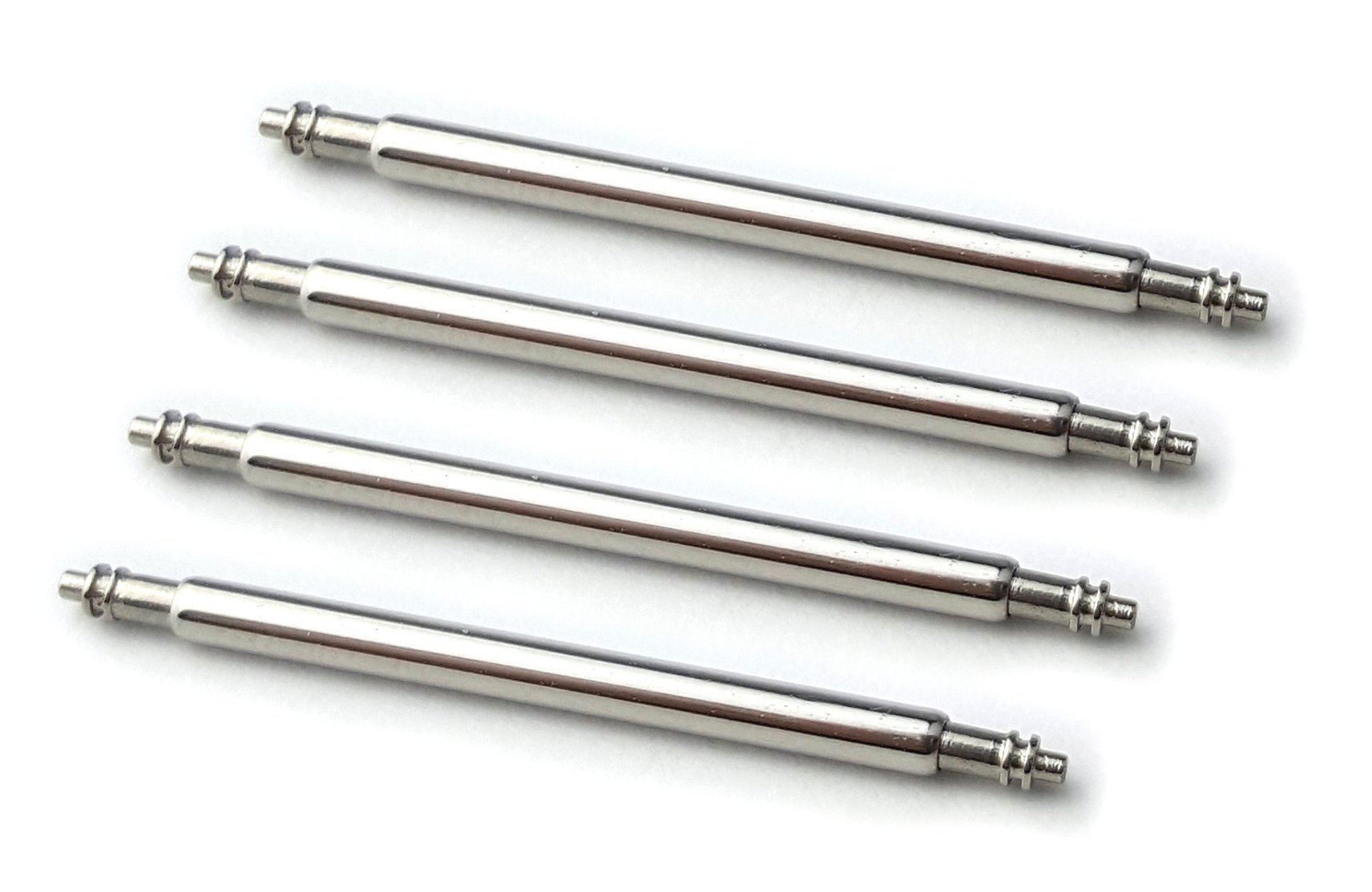 Heavy Duty 1.8mm Watch Spring Bars - Rust Resistant Replacement Strap Pins for Traditional & Smart Watches (4-Pack) | Perfect for Watch Repair, Band Replacement and DIY Watch Maintenance