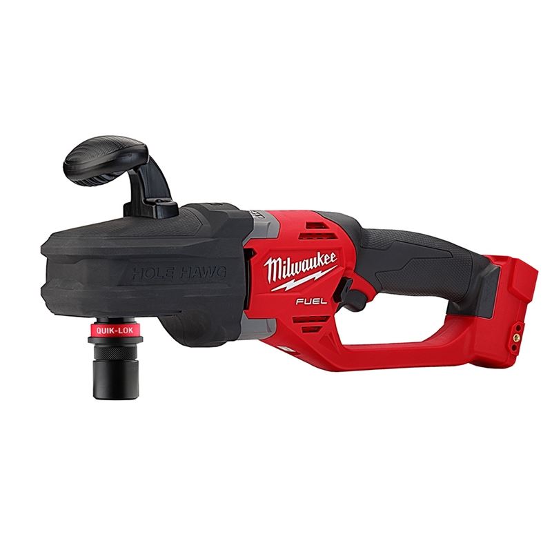 M18 FUEL 18V Brushless Cordless Right Angle Drill (Tool Only) - Powerful Hole Hawg for Woodworking & Metal Drilling | Ideal for Construction, Carpentry & DIY Projects