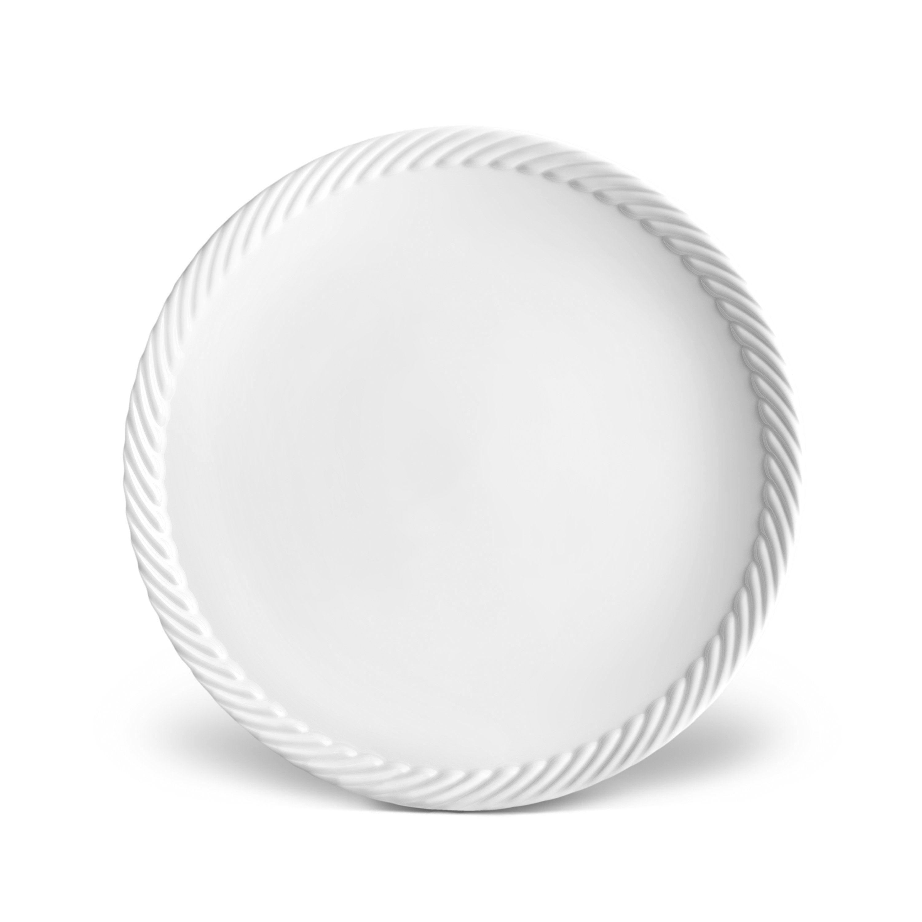Premium Porcelain Dinner Plates - Elegant 12-Piece Set for Formal Dining, Family Gatherings & Restaurant Use - Chip-Resistant & Microwave Safe