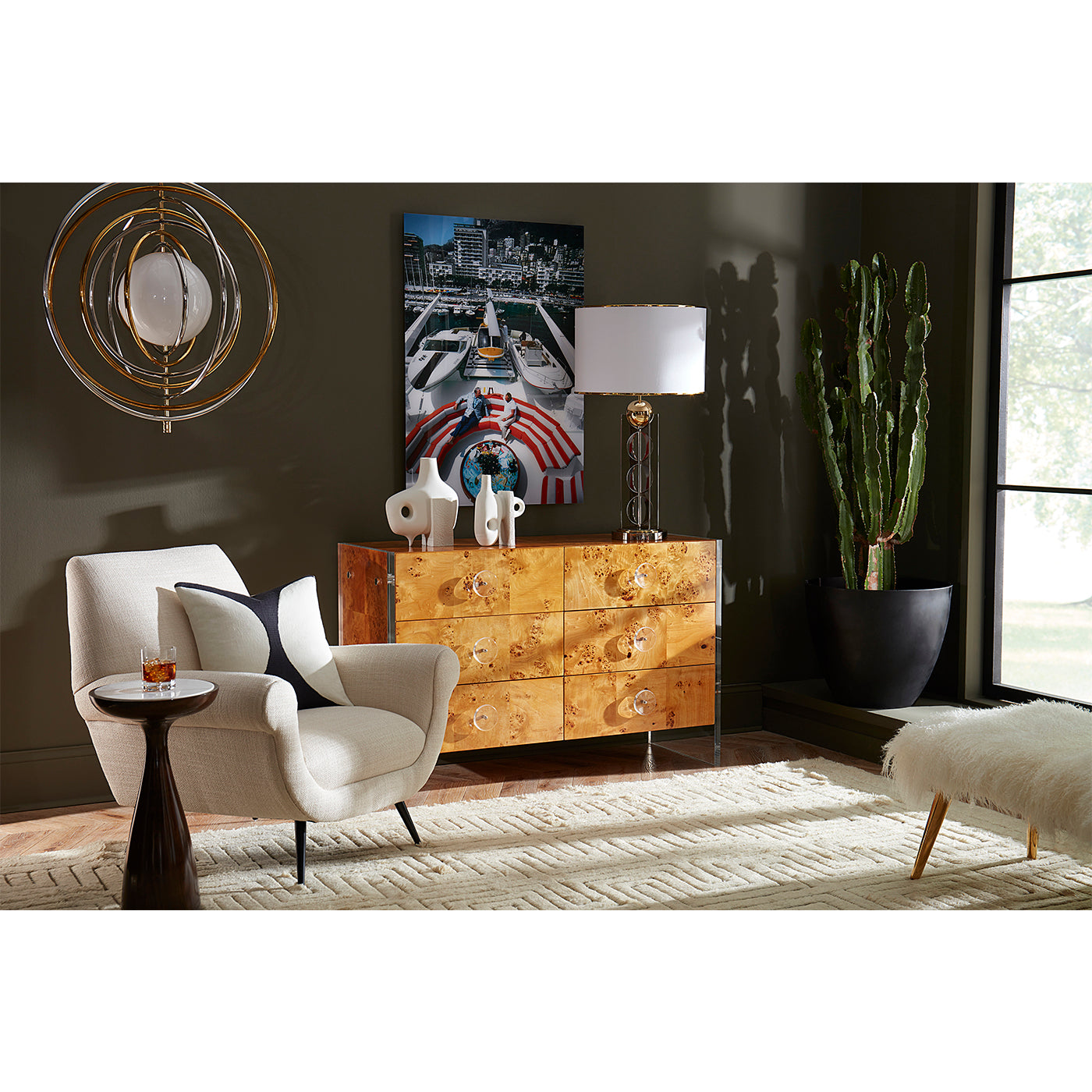 Handmade Lisbon Wool Area Rug - Traditional Hand Knotted Design for Living Room, Bedroom & Dining Room Decor