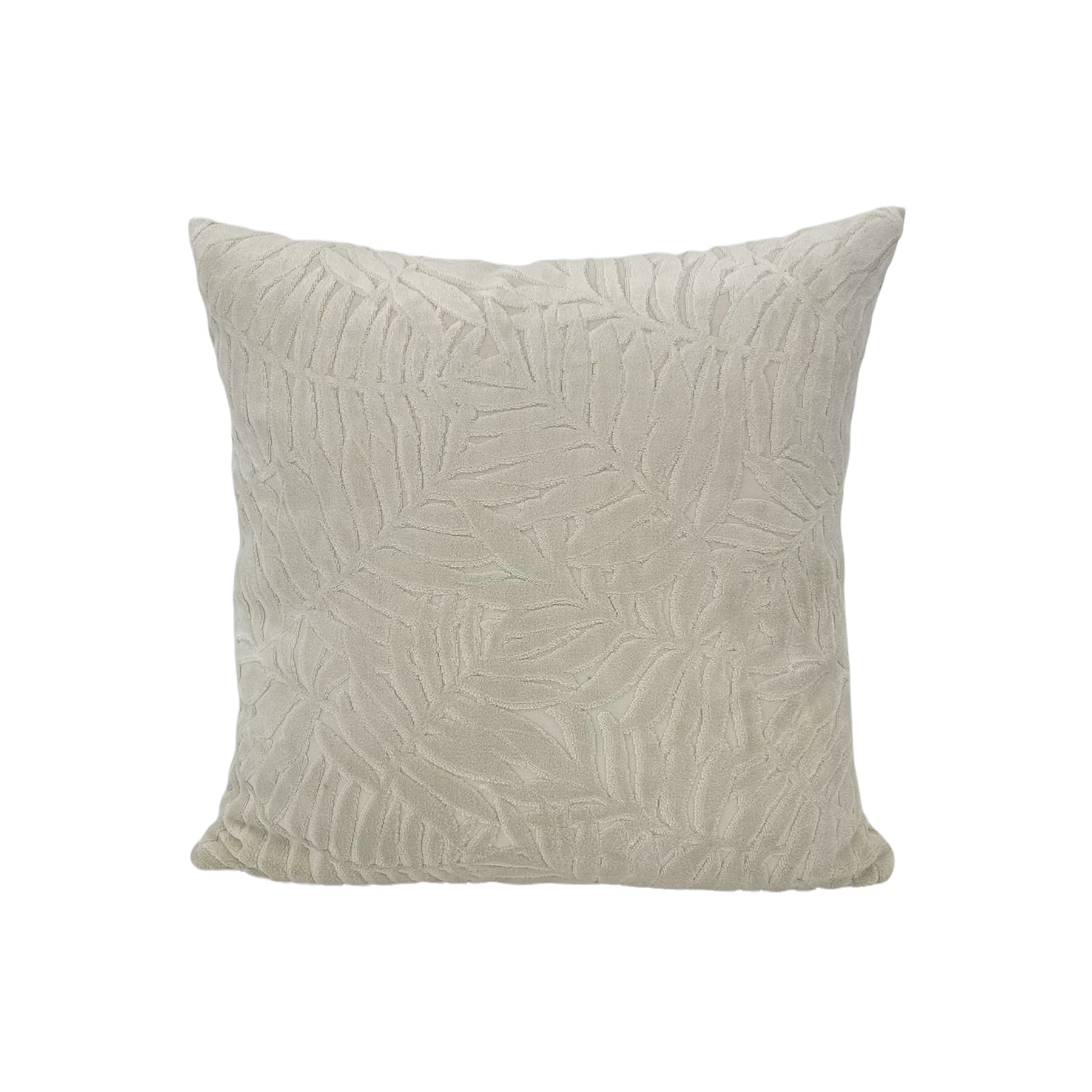 Lanai Vellum Throw Pillow 17x17 - Soft Decorative Square Cushion for Sofa, Bed & Outdoor Patio Furniture