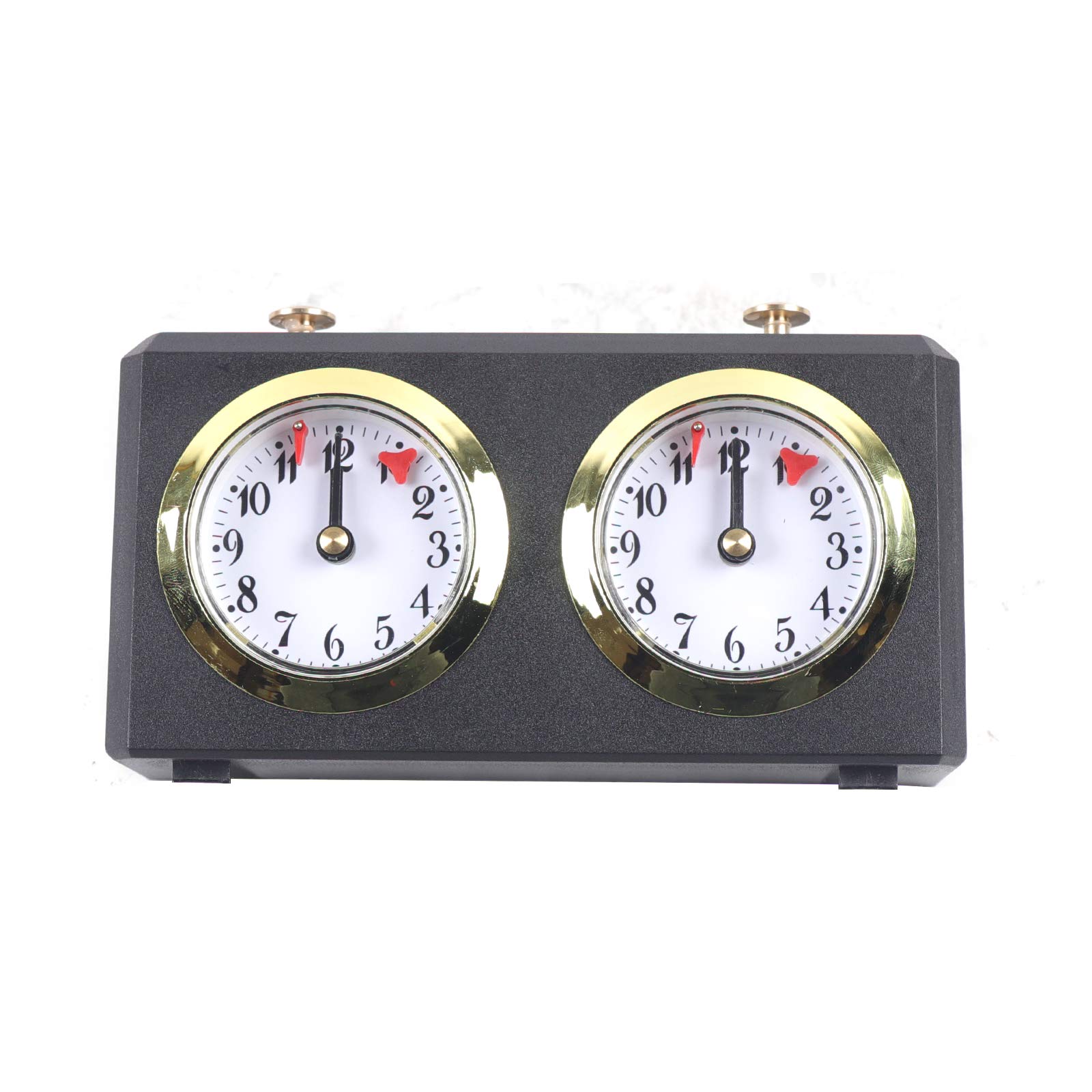 Professional Mechanical Chess Timer - Tournament Chess Clock with Count Up/Down for International Competition & Board Games | No Battery Needed | Ideal for Chess Tournaments, Home Games & Practice Sessions