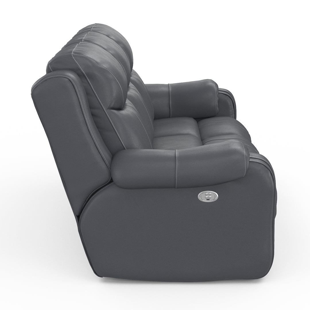 Marvel Power Recliner Sofa with Adjustable Headrest - Comfortable Living Room Furniture for Home Theater & Relaxation