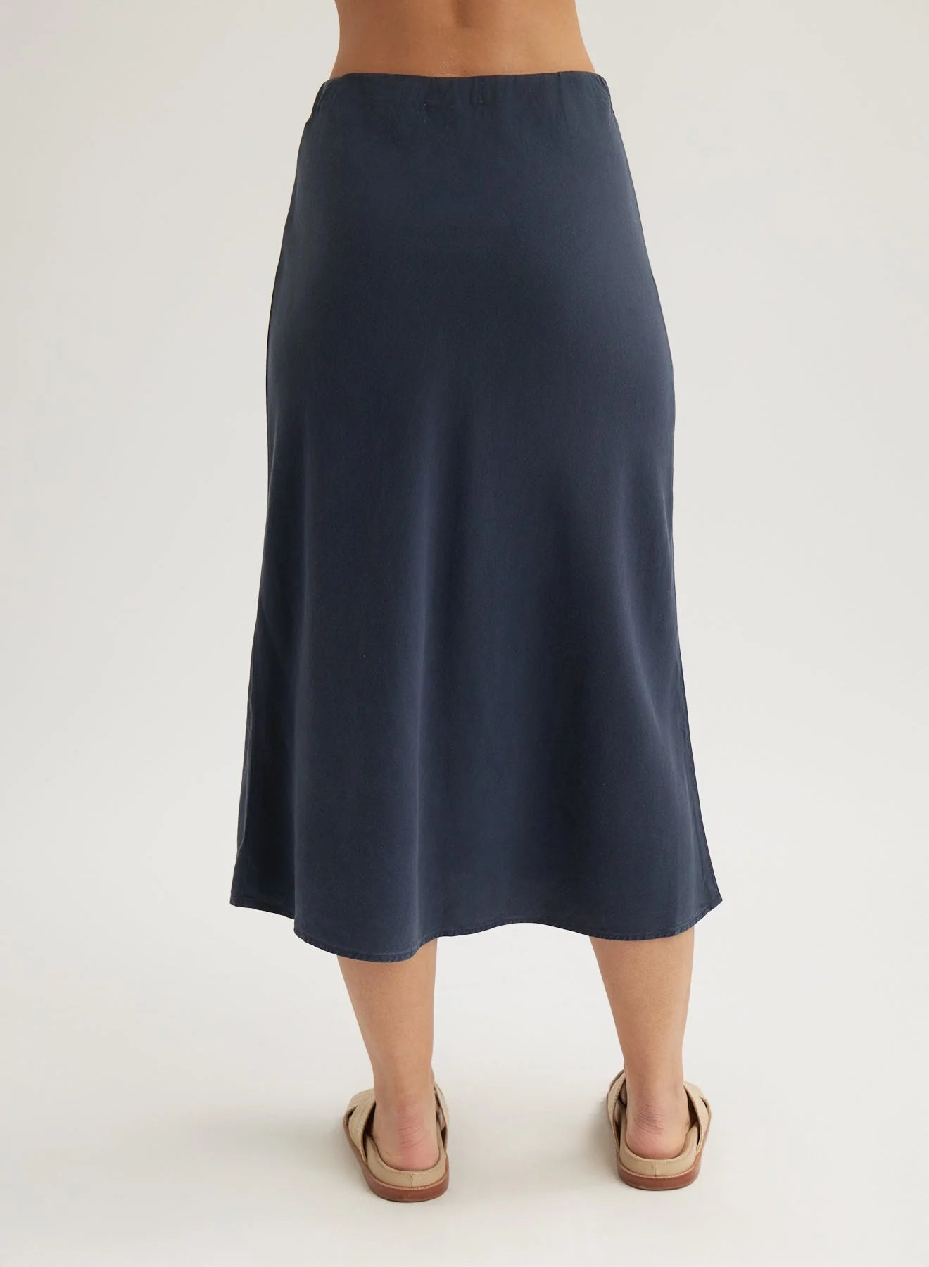 Women's Belladah Dark Navy Skirt B3160654303Sp25 - Perfect for Office, Casual Wear & Summer Outfits