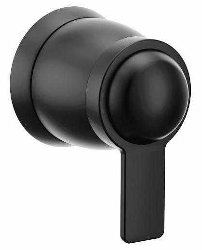 Moen TS3300BL 90-Degree Volume Control Trim in Matte Black - Perfect for Bathroom and Kitchen Faucet Upgrades