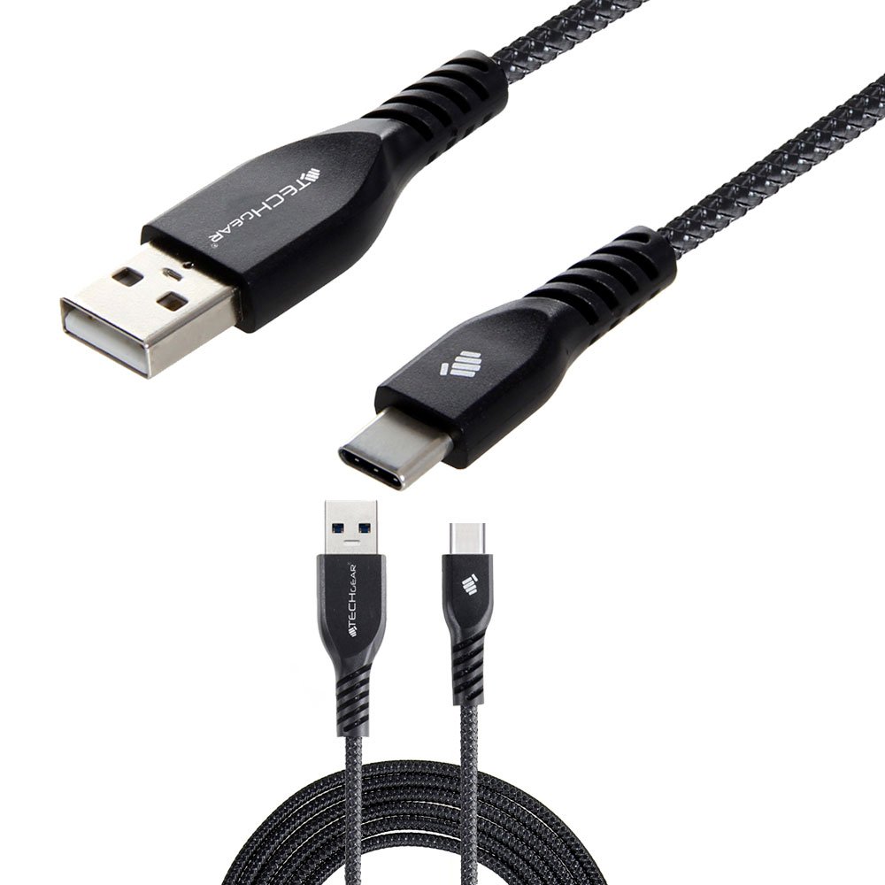 Durable Braided USB C Cable 6.6ft Fast Charging & Data Sync for Amazon Fire HD 8/10/7 Tablets - Perfect for Home, Office & Travel Charging Needs