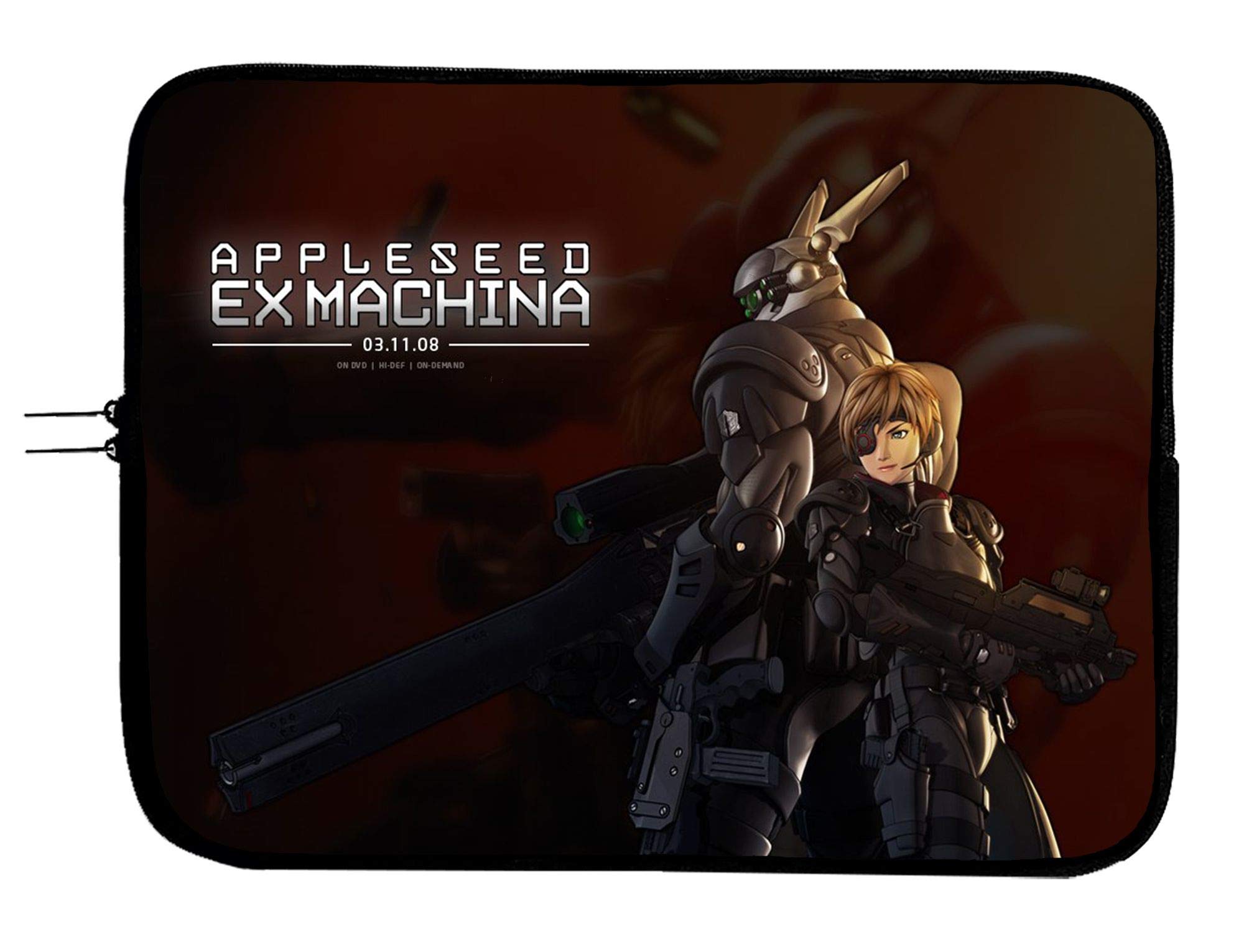 Appleseed XIII Anime Laptop Sleeve Bag for 11 Inch Tablet & Computer - Stylish Protective Case for 11.6 Inch Devices - Perfect for School, Work, and Travel