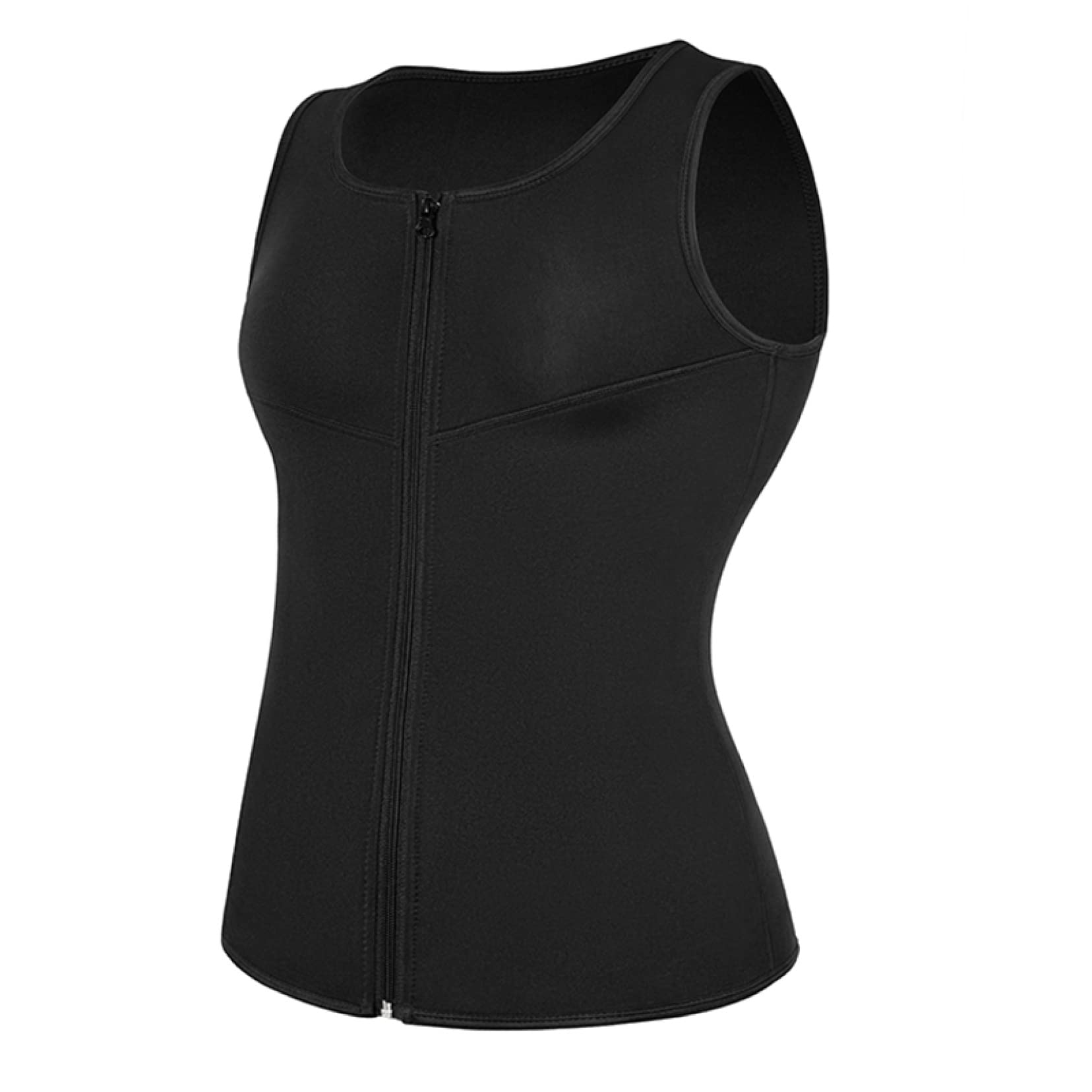 EBRICON Men's Waist Trainer & Slimming Vest - Tummy Fat Burner Corset for Weight Loss, Sauna Sweat Workout Shaper - Perfect for Gym, Running & Postpartum Recovery