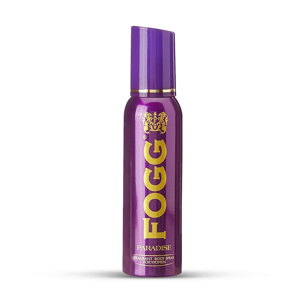 Fogg Paradise No Gas Deodorant for Women - Long-Lasting Perfume Body Spray, 150ml | Fresh Fragrance for Daily Use, Gym & Office