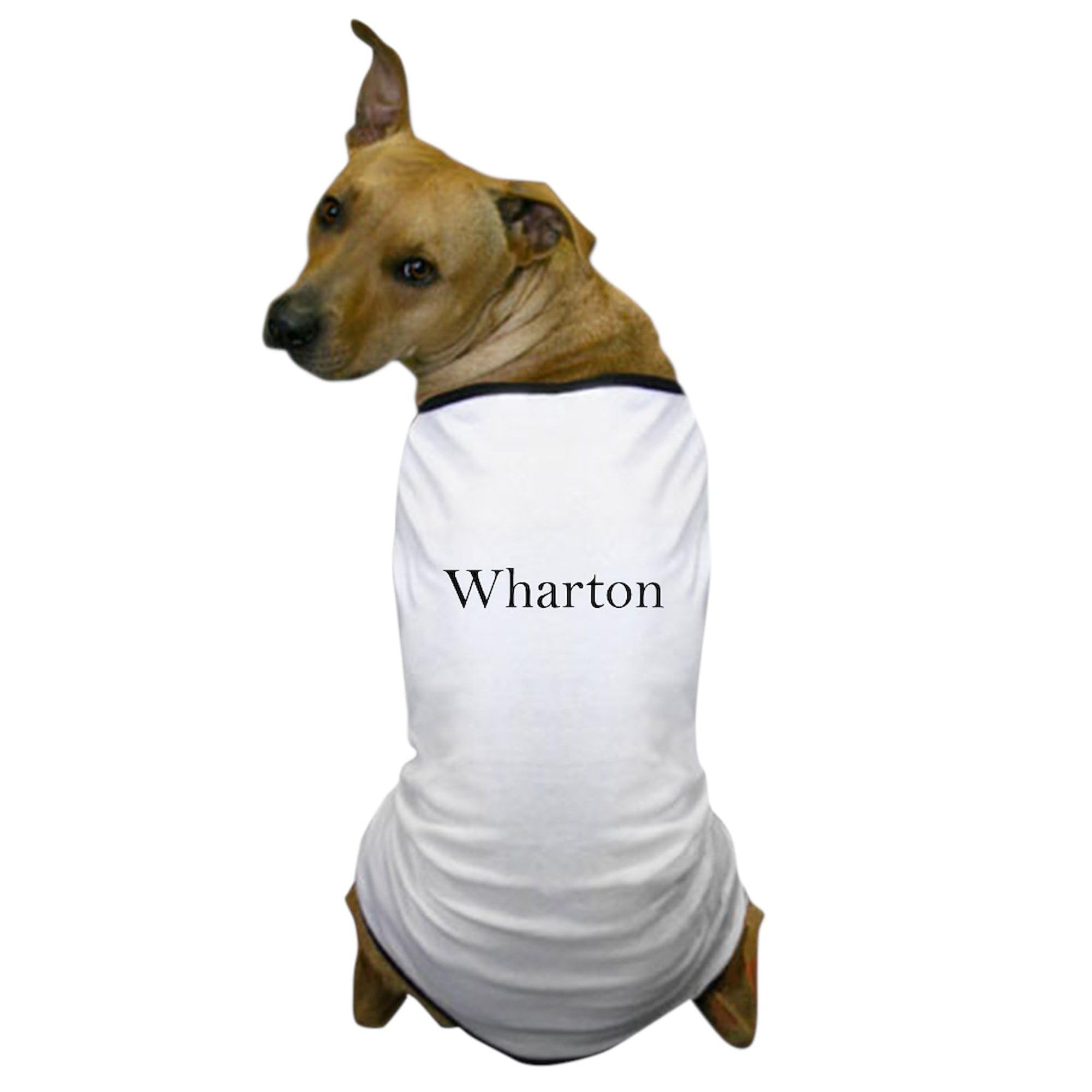 Wharton Dog T-Shirt - Funny Pet Costume & Apparel for Dogs | Perfect for Halloween, Pet Parties & Photo Shoots