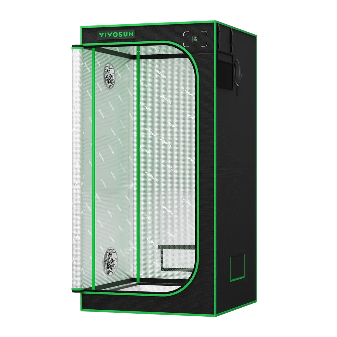 Vivosun Grow Tent Pro P276 | 2.7' x 2.7' x 5' Indoor Hydroponic Grow Room for Plants, Herbs & Vegetables | Perfect for Home Gardening & Indoor Farming