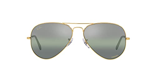 Legend Gold/Polarized Gradient Dark Green Mirrored