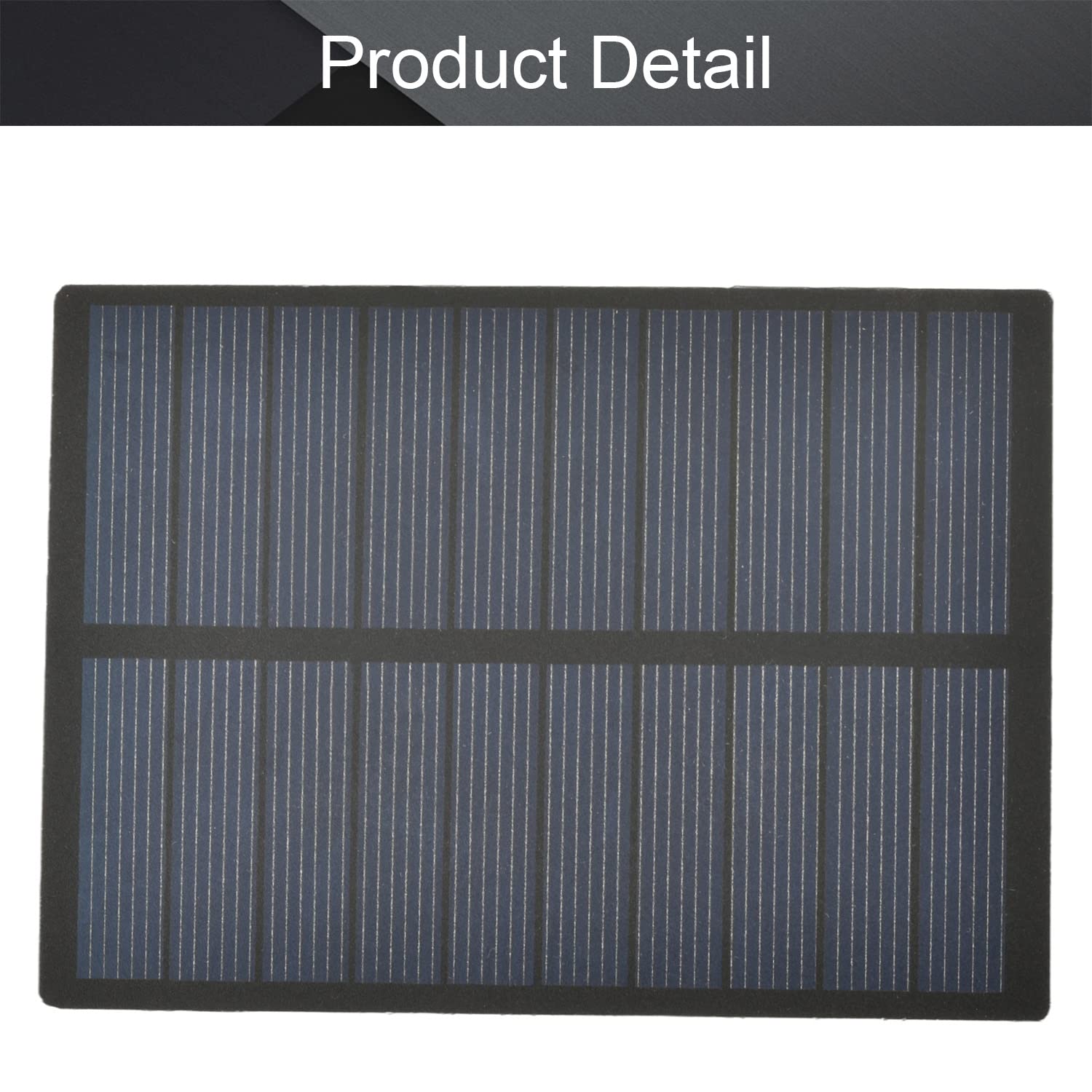 Fielect 5V 1.3W Mini Solar Panel Kit - DIY Battery Charger for Toys, Lights & Small Electronics (110x80mm) | Perfect for Outdoor, Garden & Educational Projects