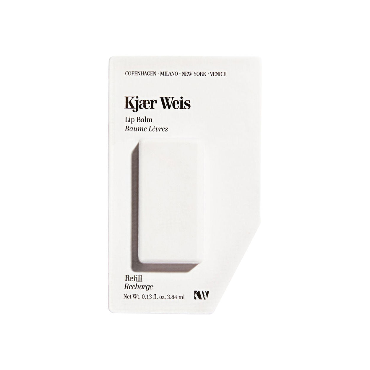 Organic Kjaer Weis Lip Balm Refill - Hydrating & Nourishing Lip Care for Dry Lips - Perfect for Daily Use, Travel & On-the-Go Moisturizing