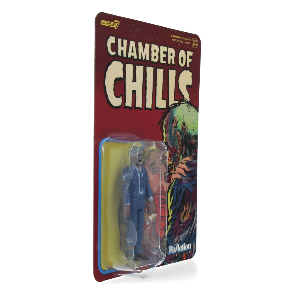 Heartless Zombie Action Figure - Chamber of Chills #23 Pre-Code Horror Collectible - ReAction Figures Wave 2 (ReOrder) - Perfect for Horror Fans & Comic Book Collectors