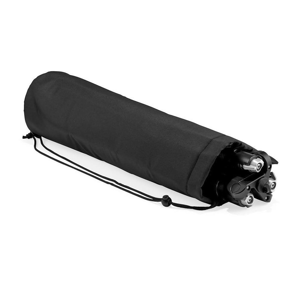 Manfrotto Element MII MKELMII4BK-BH Lightweight Aluminum Travel Tripod with Arca-Compatible Ball Head & Carry Bag - 4-Section Legs, Twist Locks, 8kg Capacity for DSLR & Mirrorless Cameras - Perfect for Travel Photography, Vlogging & Outdoor Shoots