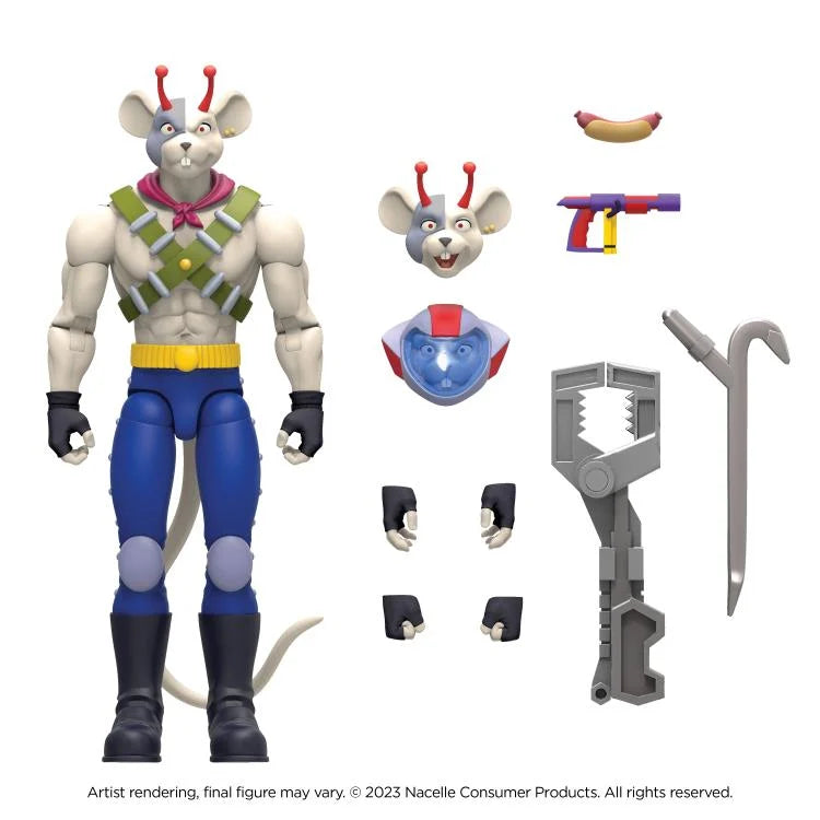 Vinnie Action Figure - Biker Mice From Mars Collectible Toy for Fans & Collectors | Perfect for Display, Gifts & Nostalgic Play