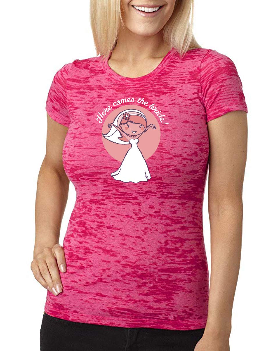 Bride and Groom Matching Wedding T-Shirts - Couple's Romantic Outfit for Engagement, Bachelorette Party & Honeymoon