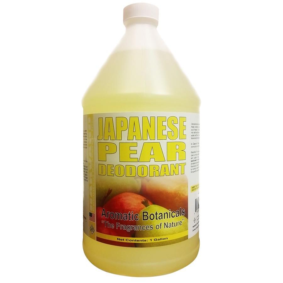 Japanese Pear Air Freshener Deodorizer - 4 Pack (1 Gallon Each) - Eliminate Odors in Home, Car, Office & Bathroom
