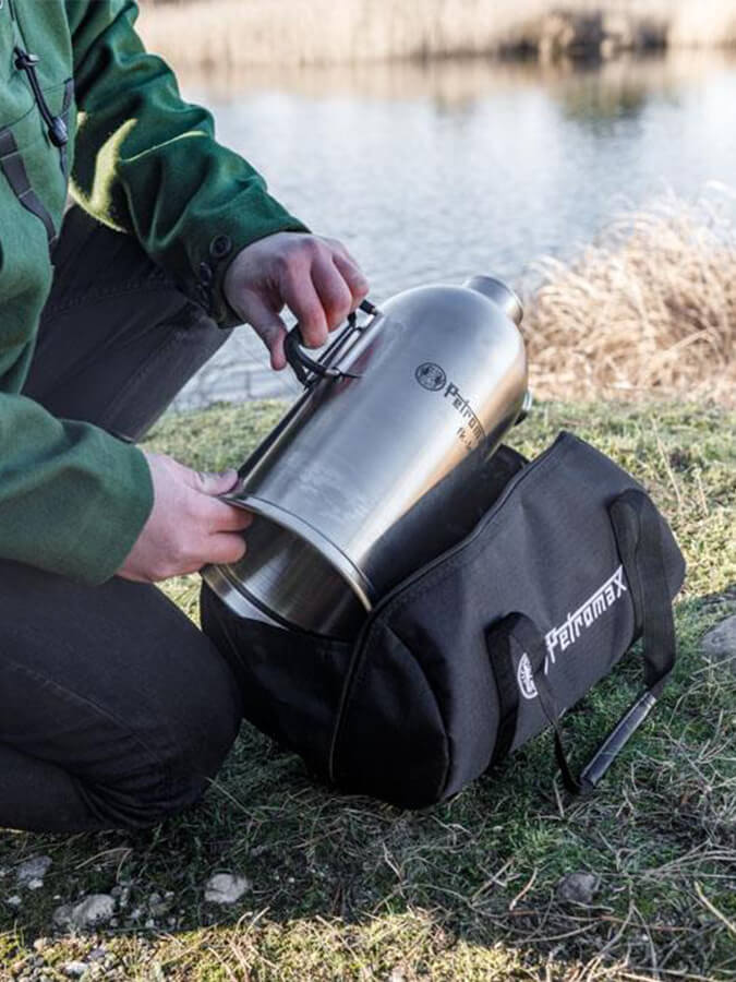 Petromax Fire Kettle Transport Bag - Durable Carrying Case for Outdoor Camping & Picnic Accessories - Perfect for Hiking, Backpacking and Bushcraft Adventures
