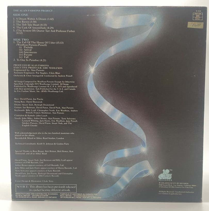 The Alan Parsons Project - Iconic Progressive Rock Band Albums & Music Collection | Perfect for Classic Rock Fans & Vinyl Collectors