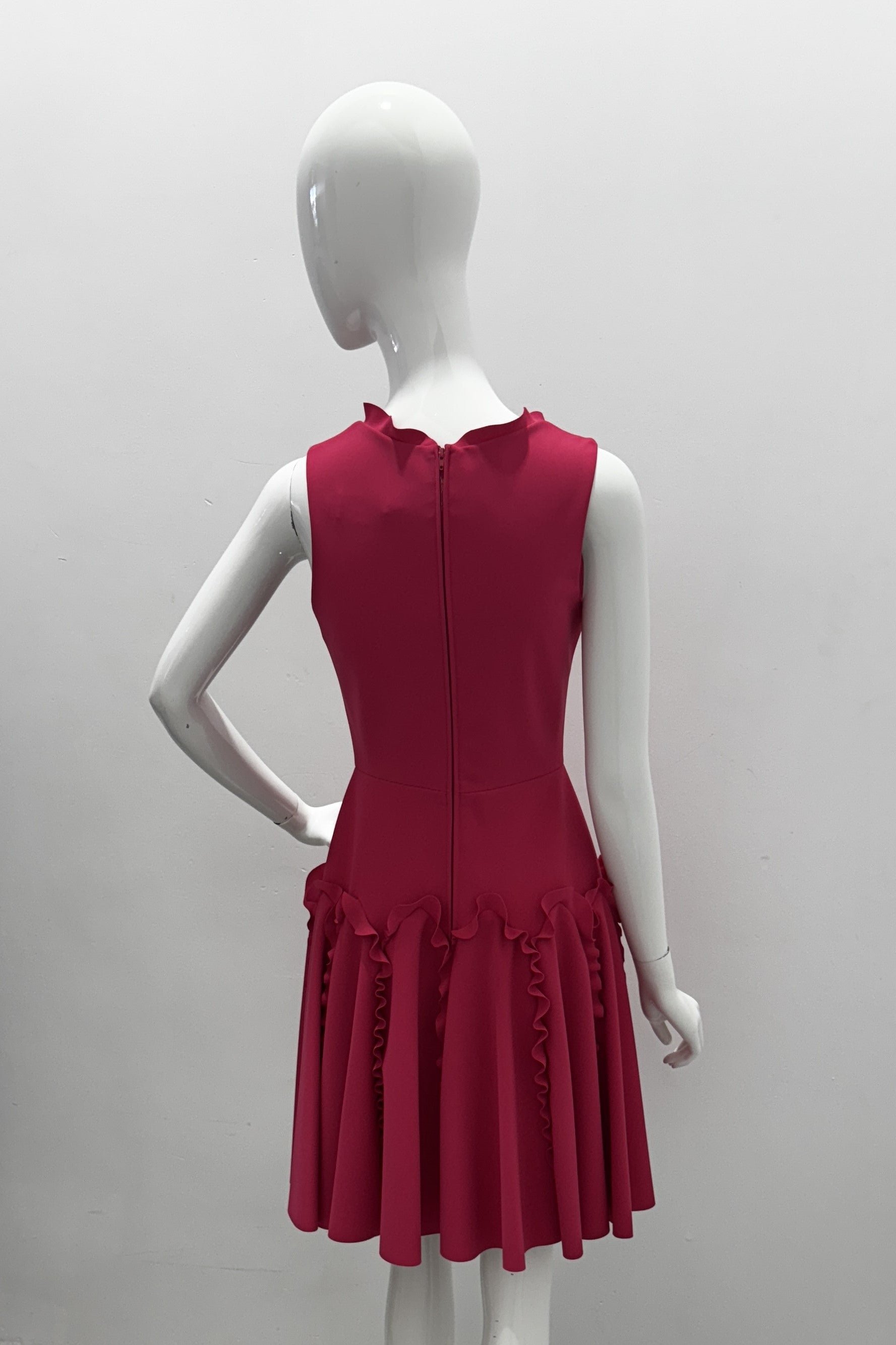 Greta Constantine Arice Scoop Neck Spiral Trim A Line Dress - Elegant Women's Party Cocktail Dress for Evening Events & Special Occasions