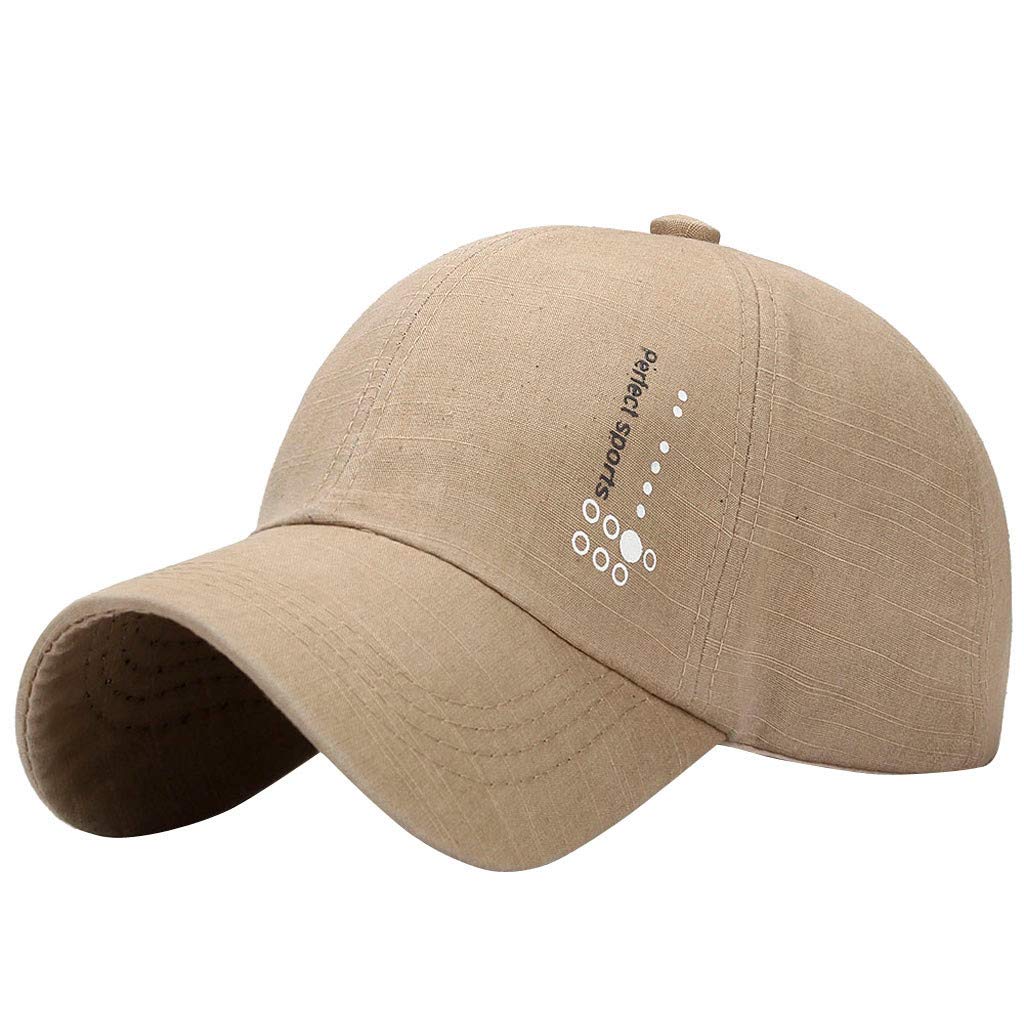 Adjustable Baseball Caps for Men & Women - Cotton Hip Hop Washed Hat for Casual, Sport & Gym - Unisex Summer Baseball Cap for Outdoor Activities, Streetwear & Fashion