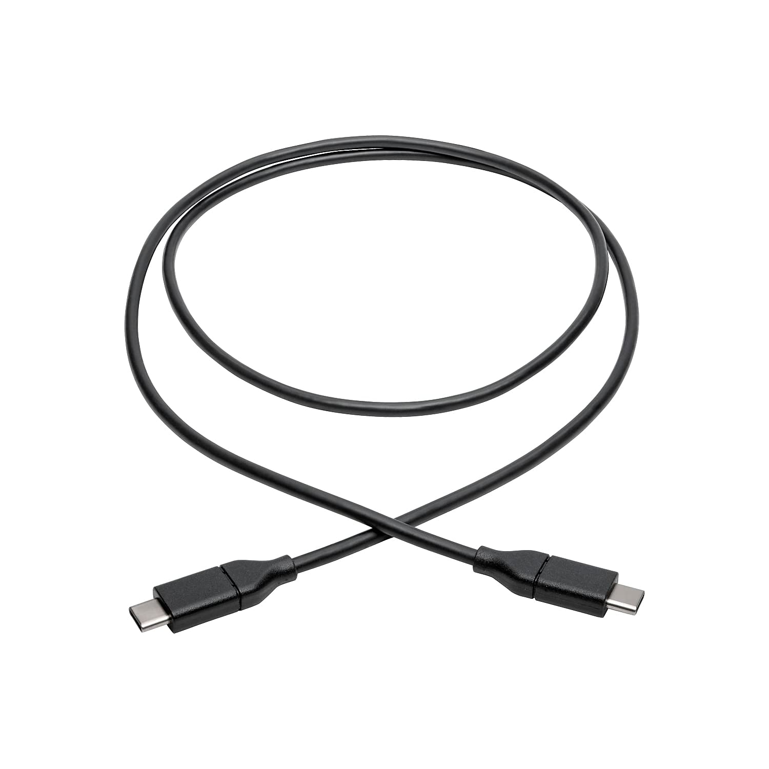 Tripp Lite USB 2.0 to USB-C High-Speed Charging Cable 3ft (5A 20V) - Fast Charging for Smartphones, Laptops & Tablets - Perfect for Home, Office & Travel (U040-003-C-5A, Black)