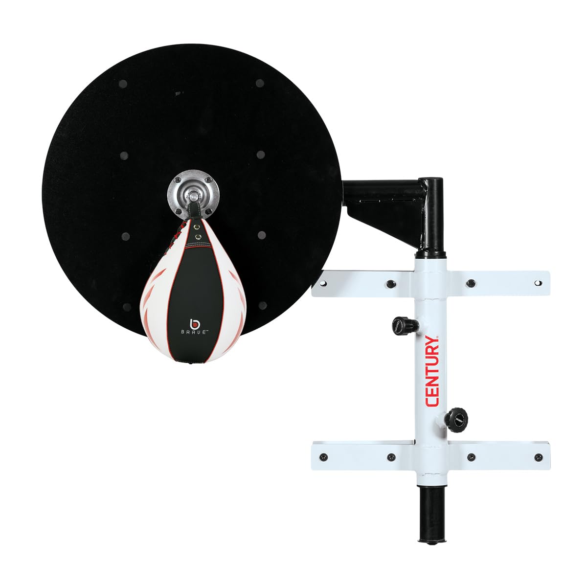 Century Wall Mount Fold-Away Speed Bag Platform with Punching Bag | Adjustable Wall Mounted Boxing Training Equipment for Adults & Kids | MMA, Kickboxing, Home Gym Workout | Perfect for Boxing Training, Fitness & Martial Arts Practice