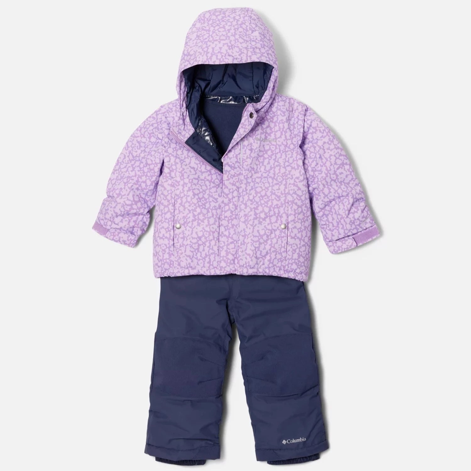 Columbia Gumdrop Posies Toddler Buga Set - Waterproof & Breathable Rain Suit for Outdoor Play, Hiking & Preschool - Girls' 2T-4T