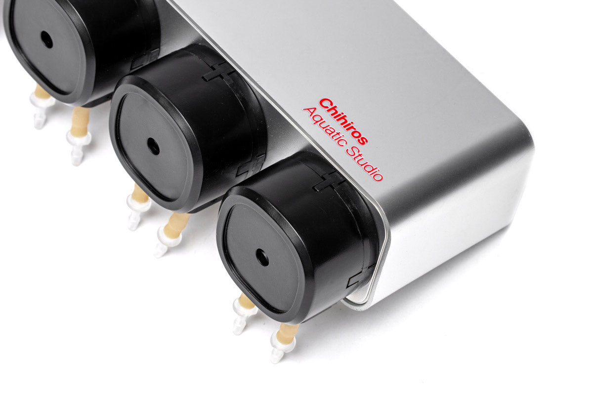 Chihiros Auto Dosing Pump for Aquarium - Precise Liquid Fertilizer & Supplement Dispenser | Ideal for Planted Tanks, Hydroponics & Reef Aquariums