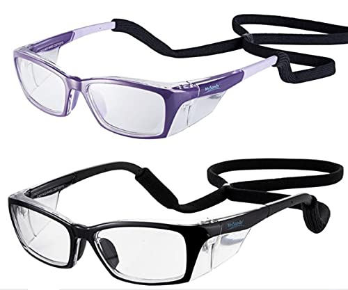Anti-Fog Safety Glasses for Men & Women - UV Protection Work Goggles with Anti-Slip Temples for Healthcare, Construction & DIY Projects - Perfect for Labs, Workshops & Outdoor Activities