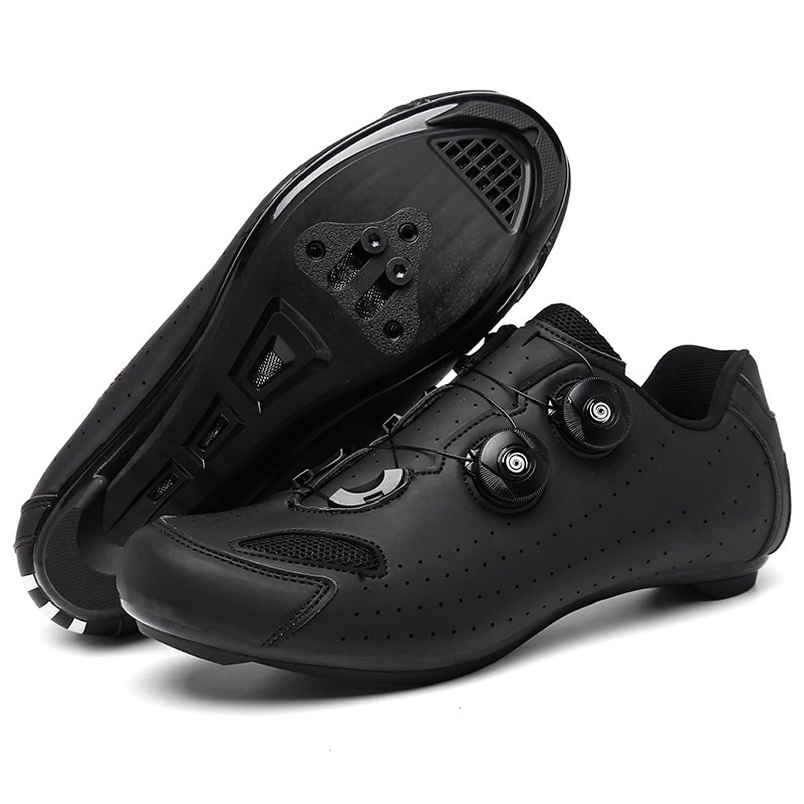 **GZDD Men's & Women's MTB Cycling Shoes - Breathable Road Bike Racing Shoes with Self-Locking System - Professional Bicycle Sneakers for Mountain & Road Biking - Ideal for Commuting, Training & Competitive Cycling**