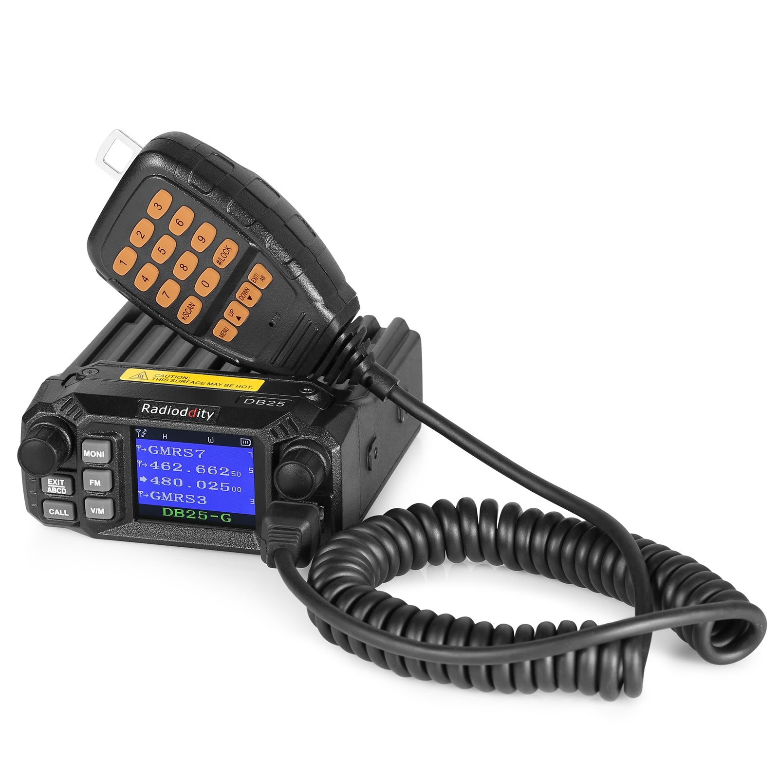Radioddity DB25 G Two-Way Radio - Open Box - Long Range Communication for Outdoor Adventures, Hiking, and Emergency Preparedness