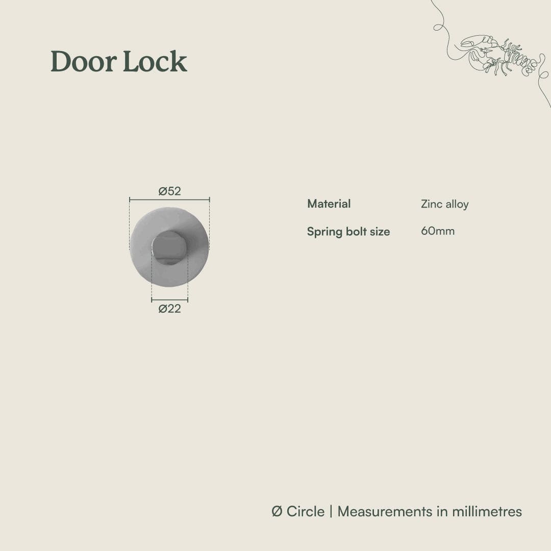 Smart Keyless Entry Door Lock Matte Black - Secure & Stylish for Home, Office & Apartment Security