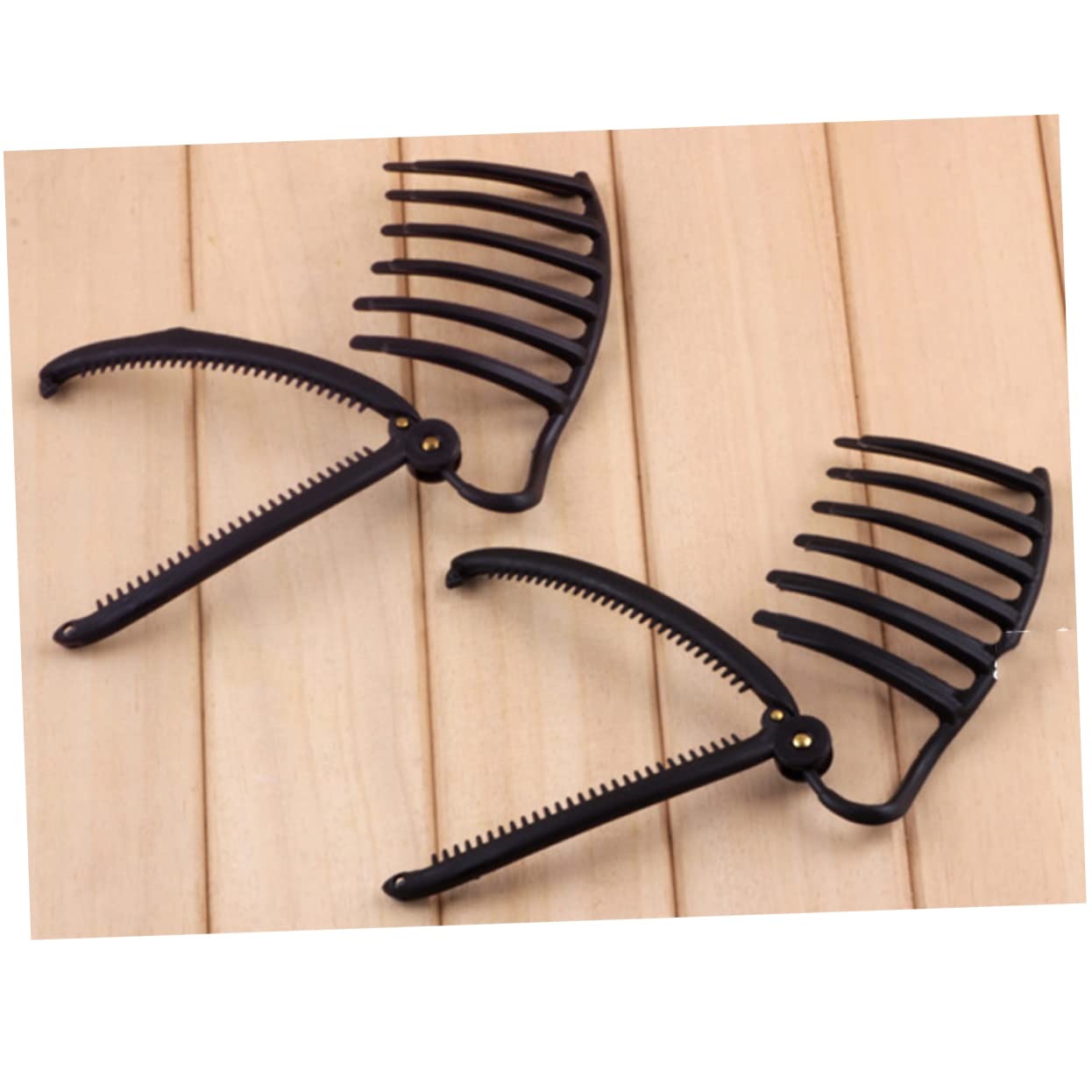 FOMIYES Hair Bun Maker Set of 2 - Hair Styling Disk & Ball Fork for Women & Girls - Perfect for Updos, Ponytails & Special Occasions