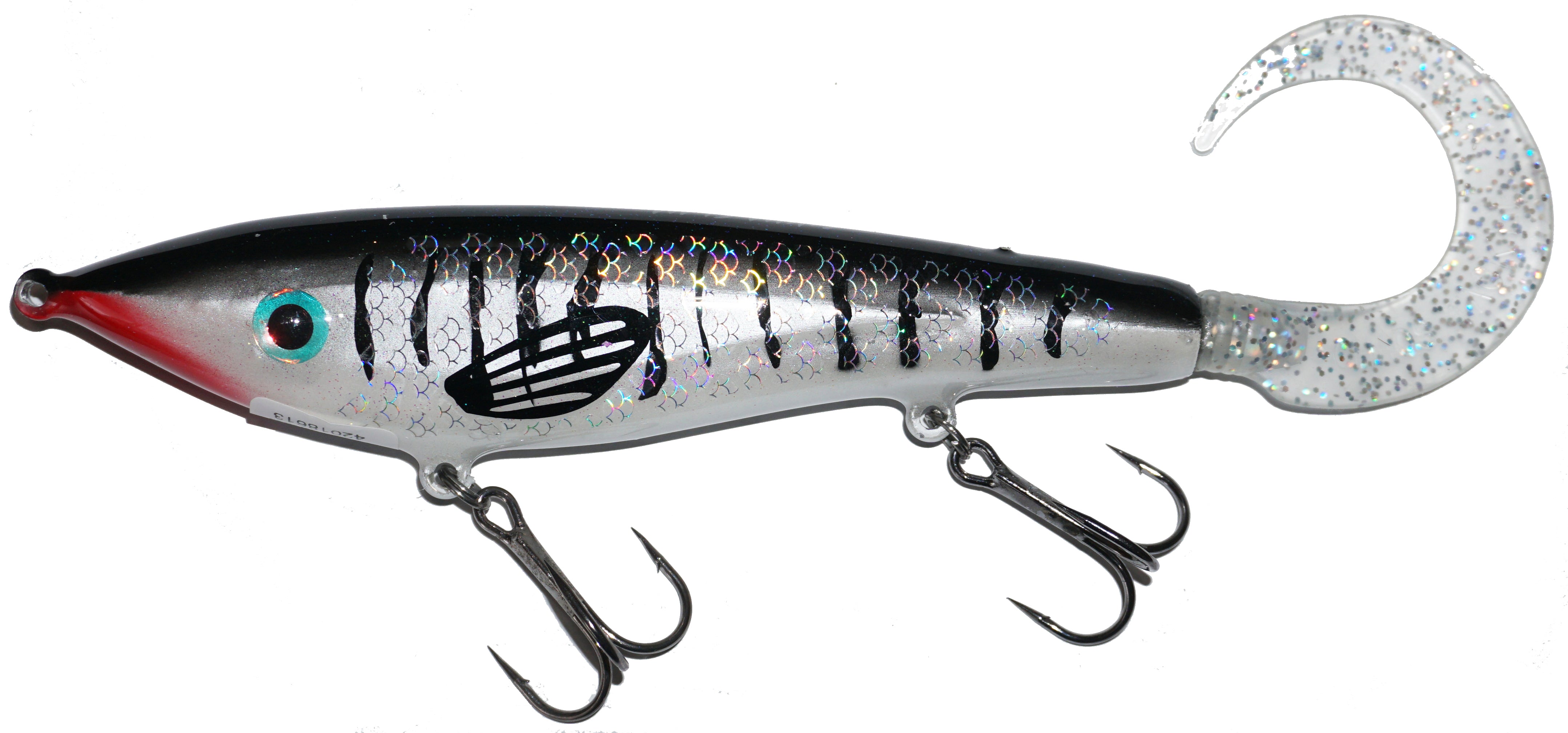 Chaos Tackle Shum Shum Slim Glide Bait - Premium Fishing Lure for Bass, Walleye & Pike - Perfect for Freshwater & Saltwater Fishing
