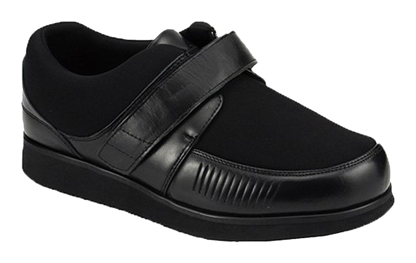 Mt. Emey 628-e Women's Comfortable Lycas Casual Shoes - Apis Black Edema Relief Slip-Ons for Swollen Feet | Perfect for Pregnancy, Elderly & Post-Surgery Recovery