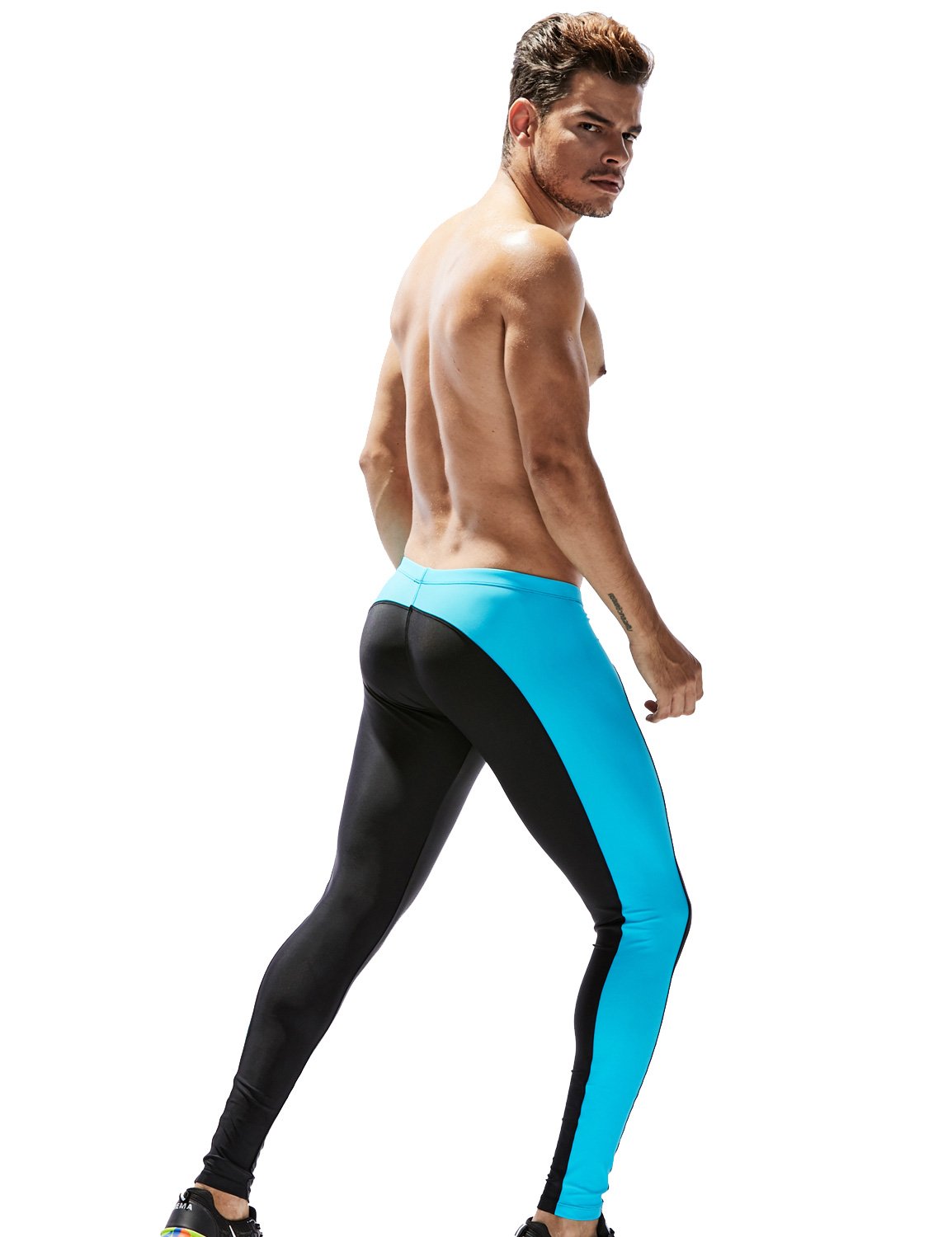 SEO Optimized Men's Athletic Compression Pants - Moisture Wicking, Stretch Fit for Running, Workout & Gym Training - Perfect for High-Intensity Exercise & Sports Performance