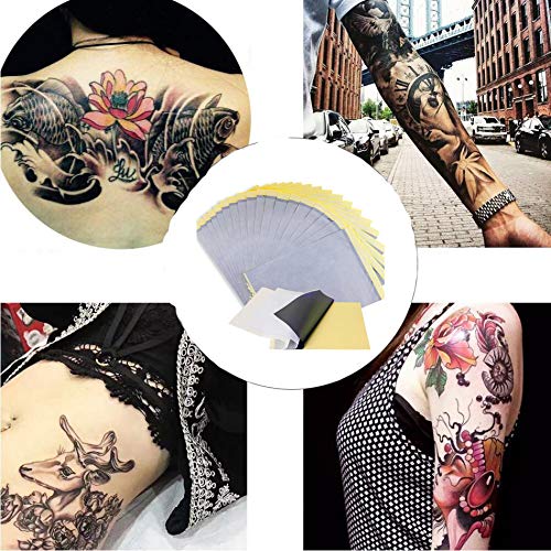 Professional Tattoo Stencil Transfer Paper - 25 Sheets (8.5