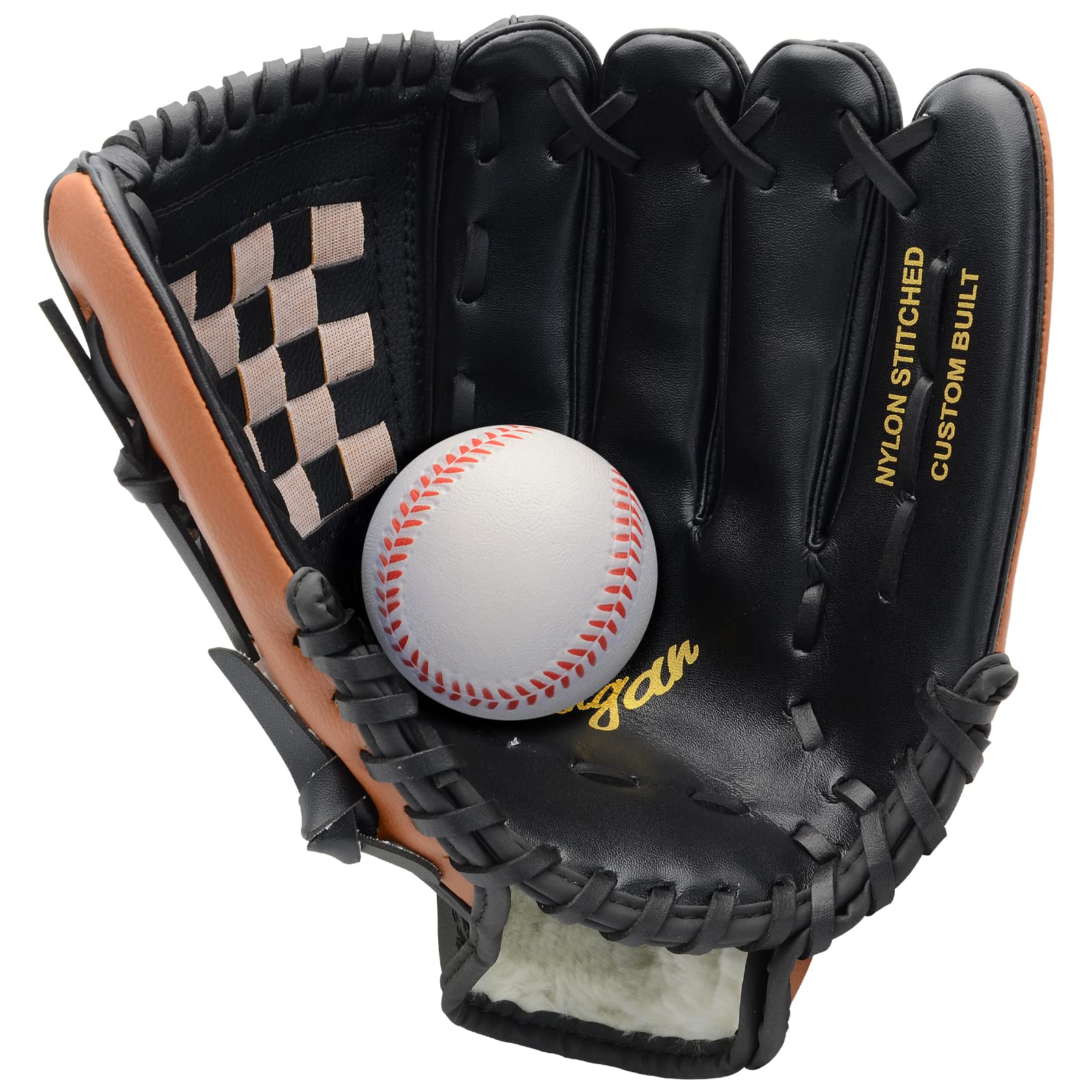 **Best Baseball Gloves for Kids, Youth & Adults - 9.5'' to 12.5'' Softball Mitt for Training & Beginners (Left & Right Hand Throw) - Perfect for Little League, Practice & Games**